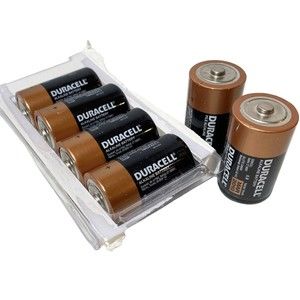 Duracell Batteries “D” CopperTop Lot 6 NEW WITHOUT RETAIL BOX